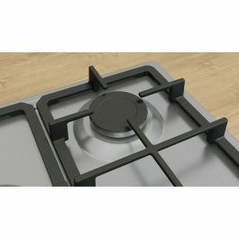 Bosch PGQ7B5K90 Placa de Gas Serie 4 de 5 Fuegos en Acero Inoxidable - 52 x 75 x 4,5 cm