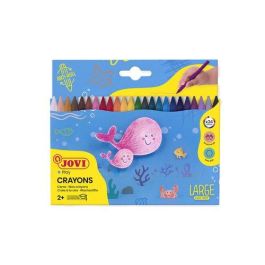 Jovi Lápices de cera hexagonales 24 unidades, colores surtidos, no manchan, de larga duración Precio: 3.99000041. SKU: B16KYC6HGP