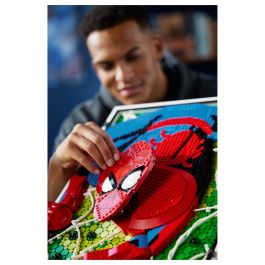 LEGO Art The Amazing Spider-Man 31209, Juego de Construcción de Arte con Mosaico, 2099 Piezas, para Adultos, 18+