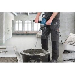 Bosch Professional Schlagbohrmaschine GBM 1600 RE 850W con reversa y adherencia suave para perforación en acero y madera