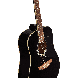 Guitarra Acústica Dreadnought Ranger Vi - Negra