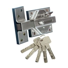 Lince Cerrojo alta seguridad 7930r acabado cromo mate 97930rcm, cerrojo sobreponer reforzado con cilindro Precio: 105.78999992. SKU: S7919475