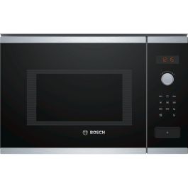 Bosch Serie | 4 BFL553MS0 Horno microondas monofunción empotrable 25 litros 900 Watt acero inoxidable