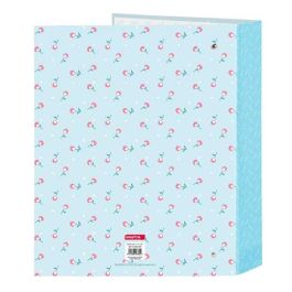 Carpeta de anillas BlackFit8 Mariposa Azul A4 27 x 33 x 6 cm Carpeta de anillas BlackFit8 Mariposa Azul A4 27 x 33 x 6 cm