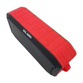 Elbe ALT-R15-TWS Altavoz Bluetooth 5W TWS Rojo IPX7 Resistente al Agua Portátil con Sonido Estéreo