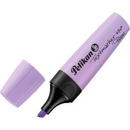 Pelikan 817370 - Pack 10 Marcadores Textmarker 490 Pastel Lavanda, Punta Cincel, Color Púrpura