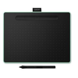 Wacom Medium Tablet with Pressure-Sensitive, 216x135mm, USB/Bluetooth 4.2, Expresskeys, 2540lpi, 133pps, 410g, Black/Pistachio Green Precio: 217.69000011. SKU: B1HBPMVQAK