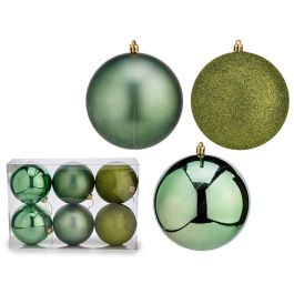 Set 6 Bolas Navidad Verde 15 cm Krist+ (4 Unidades) Precio: 57.58999961. SKU: B1C65KLKSJ