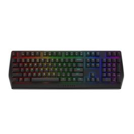 Dell Alienware AW410K Teclado Mecánico Gaming RGB, Interruptores Cherry MX Brown, Retroiluminación AlienFX, USB