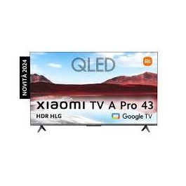 Xiaomi 43" Google Tv A Pro 2025 Uhd Qled Dolby ELA5483EU Precio: 292.49999977. SKU: B1ENBP6SVB