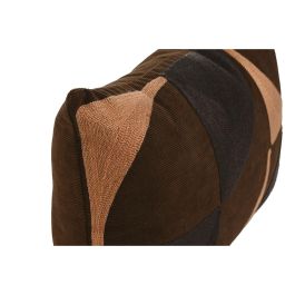 Cojin Boho DKD Home Decor Marron Terracota 30 x 50 cm (2 Unidades)