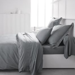 Hoy esencial hoy Charg - 160 x 200+30 cm - 2 personas - 100% una algodón - acero Hoy esencial hoy Charg - 160 x 200+30 cm - 2 personas - 100% una algodón - acero