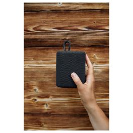 Canyon BSP-4 Altavoz Bluetooth Portátil, Lector TF, USB-C, 5W, Radio FM, Batería 1200 mAh, Color Gris Grafito