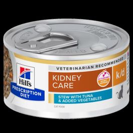 Hill'S Hpd Feline K-D Estofado Tuna Verduras 24x82 gr Precio: 54.45. SKU: B1GZ7F63P3