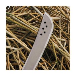 Fiskars Machete Solid Acero Inoxidable Longitud Hoja 38 cm 700 mm Peso 990 g Mango Ergonómico Naranja para Jardinería y Aventura