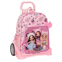 Mochila Escolar con Ruedas Na!Na!Na! Surprise Fabulous Rosa 33 x 42 x 14 cm Precio: 37.59000036. SKU: B1AK7W6FNA