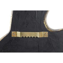 DKD Home Decor Decoración de Pared Dorado Resina Espejo Pato 3 x 37 x 38 cm