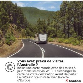 TomTom TOM0636926106955 Navegador GPS GO Camper Max 7 para autocaravanas con pantalla de 7 pulgadas y mapa mundial de nueva generación TomTom TOM0636926106955 Navegador GPS GO Camper Max 7 para autocaravanas con pantalla de 7 pulgadas y mapa mundial de nueva generación