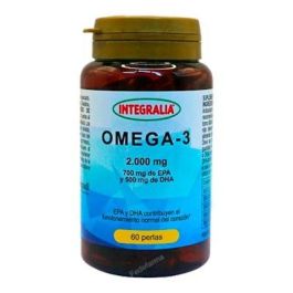 INTEGRALIA Omega 3, 60 Perlas. Contribuye al Funcionamiento Normal del Corazón, Cerebro y Visión. Aceite de Pescado Precio: 19.8899998. SKU: B1DZYLDYYZ