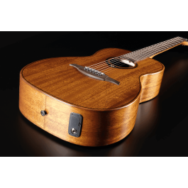 Guitarra Acústica Lâg Parlor A/E Tramontane 98 - Caoba