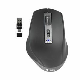 NGS Blur-Rb Ratón Inalámbrico Multidispositivo Bluetooth Recargable Láser 2.4GHz USB-A/USB-C, BT4.0, DPI Ajustable 800/1600/3200, 6 Botones, Ergonómico Diestro, Plug and Play Precio: 32.69000009. SKU: B18NSL5ZA7