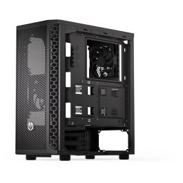 ENDORFY Signum 300 Core Black - Torre PC ATX, micro ATX, Mini-ITX con ventana, filtros, 2x 3.5", 2x 2.5"