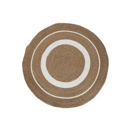 DKD Home Decor Alfombra redonda de fibra natural y blanca 150 cm (2 Unidades) 150 x 0.5 x 150 cm DKD Home Decor Alfombra redonda de fibra natural y blanca 150 cm (2 Unidades) 150 x 0.5 x 150 cm Precio: 67.95000025. SKU: B1644KMMGD