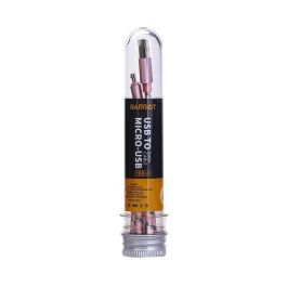 Garbot Garbot Grab&Go 1m Braided Micro-USB Cable, Pink Garbot Garbot Grab&Go 1m Braided Micro-USB Cable, Pink