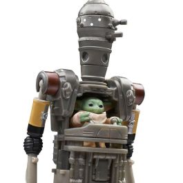 HASBRO Figura IG-12 Grogu & Anzellan The Mandalorian Star Wars Articulada 9,5cm con Accesorios