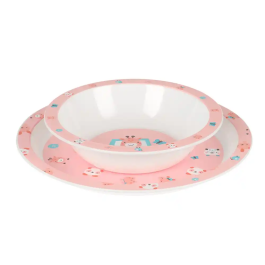 Set de vajilla infantil Safta Jirafa Poliéster 26 x 26 x 9 cm