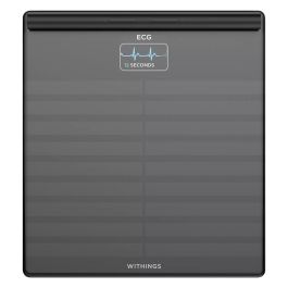 Withings Body Scan - Balanza Analizadora Corporal Inteligente con WiFi, Análisis BIA y ECG, 8 Usuarios, 200 kg, Negro Precio: 440.69000052. SKU: B163MBMJJV