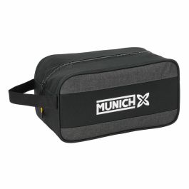 Zapatillero de Viaje Munich Topo Negro 29 x 15 x 14 cm Precio: 7.79000057. SKU: B1HKS92VDE