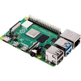 Raspberry Pi Broadcom BCM2711, Quad core Cortex-A72 64-bit SoC, 1.5GHz, 8GB, LPDDR4-3200 SDRAM, 2.4 GHz, 5.0 GHz, IEEE 802.11ac, Bluetooth 5.0, 4 x USB, 2 × micro-HDMI ports, 4 x MIPI DSI Precio: 178.49999981. SKU: B18T8KFJV7