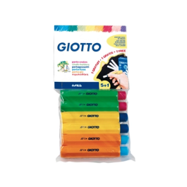 Giotto Portatizas De Plástico Colores Surtidos Blíster 5+1 Ud Precio: 12.79000008. SKU: S8408467