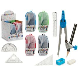 Caja Compas Con Lapiz Goma Y Reglas Pincello 2X20CM (24 Unidades) Precio: 54.49999962. SKU: B1AVFH8XA5