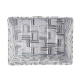Cesta de Tela Cónica Pequeña Blanco Kipit 20x11x15cm (24 Unidades) Cesta de Tela Cónica Pequeña Blanco Kipit 20x11x15cm (24 Unidades)
