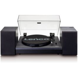 Lenco LS-300 Tocadiscos Automático con Bluetooth Negro de Madera, Tracción por Correa Plug & Play 33/45 RPM Precio: 216.5000002. SKU: B1AL673PQY