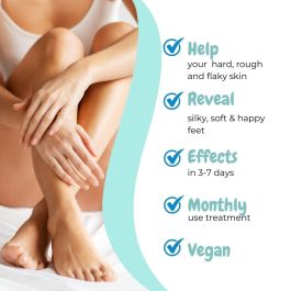 7Th Heaven Mascarilla Exfoliante Foot Peel Revitaliza Pies Con Ácido Glicólico y Niacinamida 1 Unidad