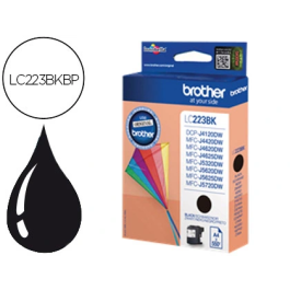 BROTHER LC223BK Tinta Negra Original Cartucho 550 Páginas A4 para Brother MFC-J4420DW, MFC-J4625DW Precio: 24.78999963. SKU: B17SGDFRE9
