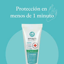 Emap'S Sanisín - Crema De Manos Hidratante E Higienizante 75 mL