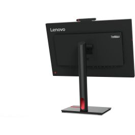 Lenovo T24mv-30 Monitor 23.8" (60.5cm) Full HD IPS 75Hz 4ms HDMI DP USB-C con Altavoces y Cámara Web Negra