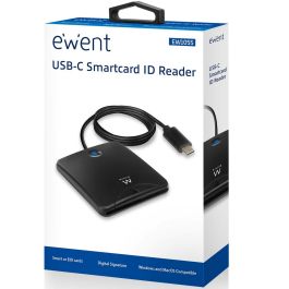 Ewent EW1055 lector de tarjeta inteligente Interior USB USB 3.2 Gen 1 (3.1 Gen 1) Negro Ewent EW1055 lector de tarjeta inteligente Interior USB USB 3.2 Gen 1 (3.1 Gen 1) Negro