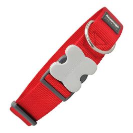 Red Dingo Collar para Perro de Nylon Extra Ancho Rojo, 40mm x 50-80cm, Ajustable, Fuerte y Cómodo con Hebilla de Acero Inoxidable Precio: 15.49999957. SKU: S6100021