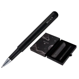 Belius Roller y funda Space B Minimalista Negro Tinta Azul 0,7 mm Caja de diseño