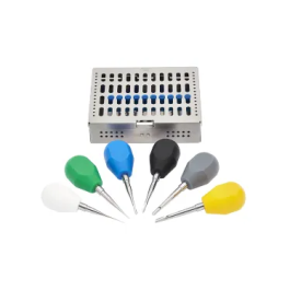 Vi Set De 6 Elevadores Alados para Mayor Control, Codificados por Color (1-6 mm), Esterilizables en Autoclave Precio: 549.49999951. SKU: B1964CX9AJ