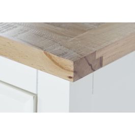 DKD Home Decor Morefond 23 Cómoda Tradicional Beige Natural 93.6 x 38 x 76 cm