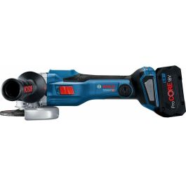 Bosch Professional GWS 18V-15 SC Amoladora Angular a Batería 18V con 2 Baterías 5.5Ah ProCORE18V, Cargador GAL 1880 CV y L-Boxx