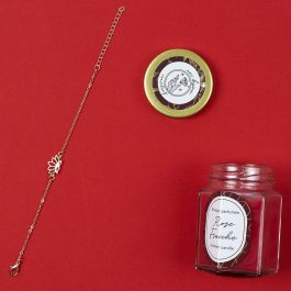 Home Deco Factory Vela Perfumada Pour Elle con Joya Sorpresa (Pulsera Bisuteria)