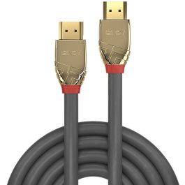 Lindy Cable HDMI Gold Line 7.5m de Alta Velocidad HDMI 2.0 para 4K 60Hz 18Gbps Contactos Oro 24K Blindaje Triple OFC