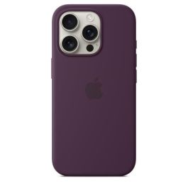 APPLE iPhone 16 Pro - Funda de Silicona con MagSafe - Ciruela APPLE iPhone 16 Pro - Funda de Silicona con MagSafe - Ciruela